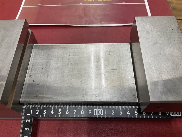 精密バイス 口開き 150 mm 口金 120 × 40 mm (TSB231024-23)-